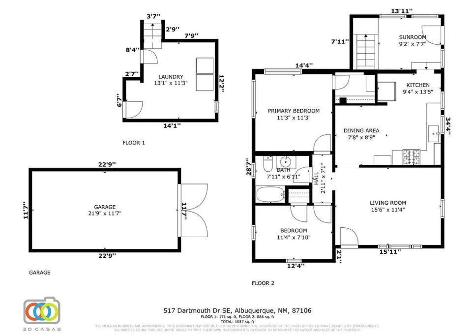 House With Great Beds, Full Kitchen, Fenced Yard Villa Albuquerque Eksteriør billede